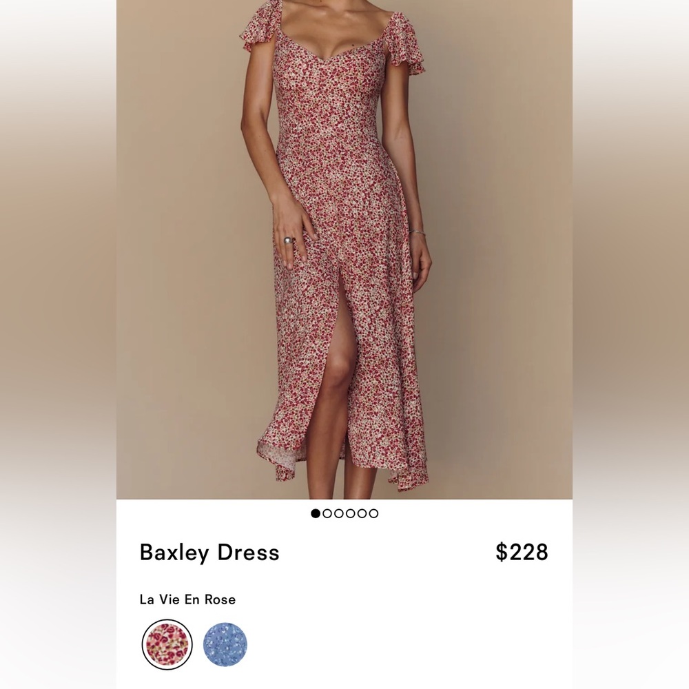 Reformation Baxley Dress